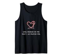 Lord Prepare Me Christian Cita Diseño Inspirador Camiseta sin Mangas