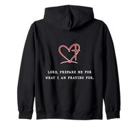 Lord Prepare Me Christian Cita Diseño Inspirador Sudadera con Capucha