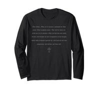 Lord’s Prayer T-Shirt | Catholic Christian Pastor Archangels Manga Larga