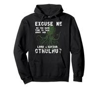 Lord & Savior Cthulhu Funny Parody Religion Sudadera con Capucha