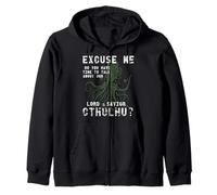 Lord & Savior Cthulhu Funny Parody Religion Sudadera con Capucha