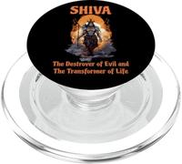 Lord Shiva Destructor Transformador Dios Hindú Hippie Espiritual PopSockets PopGrip para MagSafe