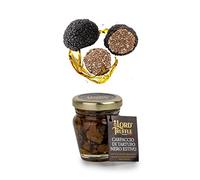 Lord Truffle | Carpaccio de Trufa Negra de Verano Italiana 45g, Olor a Maleza, Obtenido de Fina Trufa Negra Fresca de Temporada, Trufa Negra Fresca Gourmet 1ª elección, 100% Italiano