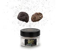 Lord Truffle | Sal de las Salinas de Sicilia con Trufa Negra Italiana 120g, Sal de Trufa Gourmet con Trufa Negra Real, Condimento para Primeros y Segundos Platos, 100% Italiano