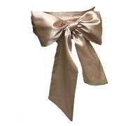 LORDRIE Cinturones de satén para mujer, vestidos de dama de honor, cinturones de cintura para ocasiones especiales, champán, M