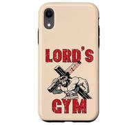 Lords Gym Jesus Christian Ejercicio de Entrenamiento para Hombres, Mujeres y niños Carcasa para iPhone XR