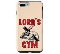 Lords Gym Jesus Christian Ejercicio de Entrenamiento para Hombres, Mujeres y niños Carcasa para iPhone 7 Plus/8 Plus