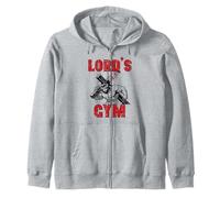 Lords Gym Jesus Christian Ejercicio de Entrenamiento para Hombres, Mujeres y niños Sudadera con Capucha