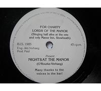 Lords Of The Manor Nights At The Manor 7" BIS1985 EX 1980s b-side by Chalkie