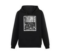 Lords of The New Church Flyer Black Hoodie Graphic Mens Sweatshirts Unisex Hooded L