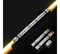 LordSaber Sable de luz de control de movimiento XRGB 3.0 mejorado, sable de luz oscilante suave sensible Supprot duelos pesados, cambio de color infinito, 16 fuentes de sonido, sable de luz de metal