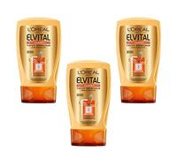 L'Oreal 3x Paris Elvital Anti Hair Breakage Tratamiento Capilar para Cabello Dañado 125ml cada uno
