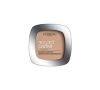 L'Oreal Paris Make-up Designer True Match, Polvos Matificantes Accord Parfait, Tono 3D Beige Doré