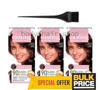 L'Oreal Casting Brillo Natural 323 Chocolate Marrón Oscuro Color de Cabello...