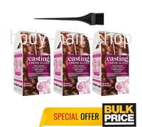 L'Oreal Casting Creme 645 ámbar rico cálido brillante color de cabello sin...