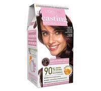L'Oréal Paris Casting Natural Gloss, Baño de color y brillo, Cobertura óptima, Con Acondicionador Nutritivo con Miel, Sin Amoniaco, Color: Negro chocolate 323