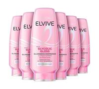 L'Oréal Elvive - Acondicionador para cabello sin brillo y sin fuerza (6 unidades, 200 ml)
