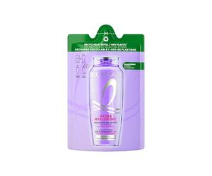 L'Oréal Elvive - Champú hidratante para cabello seco y sin brillo, brillante, voluminoso y ligero, hidratante 72H, con ácido hialurónico puro, carga ecológica, Hydra