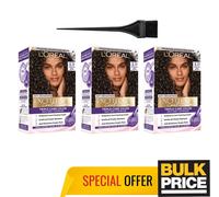 L'Oréal Excellence Cool Creme 3.11 Ultra Ash marrón oscuro anti-latón color...