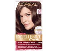 L'Oreal Excellence Creme - 5AR Velvet Brown (marrn arce medio) 1 cada uno (paquete de 4)