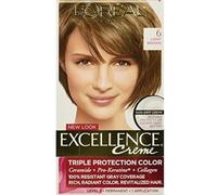 L'Oreal Paris Excellence Creme Hair Color, Light Brown 6 (Packaging may vary) by L'Oreal Paris