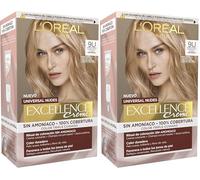 L'Oréal Excellence Universal Nudes Vlt Rubio Muy Claro 9U 550 (Paquete de 2)
