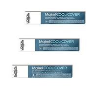 Loreal Majirel Cool Cover 3 unidades 50 ml 8 CC rubio claro