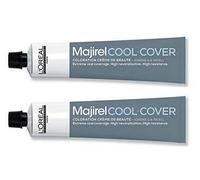 Loreal Majirel Cool Cover - Lote de 2 unidades de 50 ml, 9 cc, rubio muy claro
