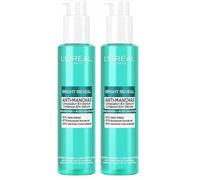 L'Oreal Make Up Sérum Antimanchas Bright Reveal Niacinamida 150 ml Limpiador (Paquete de 2)