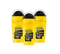 L'Oréal Men Expert Desodorante compacto para hombres, desodorante de larga duración contra el sudor con 96 horas de efecto, Invincible Sport, 6 x 50 ml