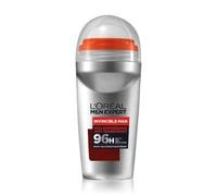 L'Oréal Men Expert Desodorante para hombre de alto rendimiento para 96 horas, incluye microcolector de humedad, Invincible Man, 6 x 50 ml