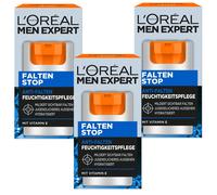 L'Oréal Men Expert Falten Stop 3X 50Ml Anti Arrugas Hidratante Vitamina E