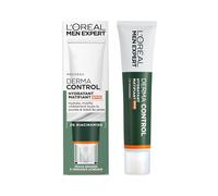 L'Oréal Men Expert - Hidratante matificante SPF30 - Cuidado con Protección UV - Equilibra las áreas grasas de la piel - Enriquecido con niacinamida - Derma Control - 40 ml