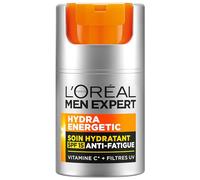 L'Oréal Men Expert Hydra - Cuidado hidratante energético SPF15 Antifatiga, 50 ml