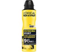 L'Oréal Men Expert Invincible Sport - Desodorante antitranspirante, Paquete de 6