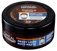 L'Oréal Men Expert Messy Look - Cera mate para hombre, para un agarre fuerte, cera de pelo para hombre, acabado mate, 1 x 75 ml