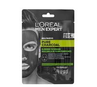 L'Oréal Men Expert Pure Power Charcoal Mascarilla Tejido Purificante // Precio, Comprar n/a 30 ml