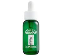 L'Oréal Men Expert Serum contra impurezas - Elimina las impurezas y manchas después del acné - Enriquecido con niacinamida y ácido salicílico - Derma Control - 30 ml