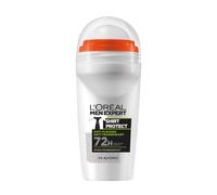 LOréal Men Expert Desodorante para hombre, desodorante antimanchas con un aroma intensamente vigorizante que proporciona hasta 48 horas de frescura, Shirt Protect, 6 x 50 ml