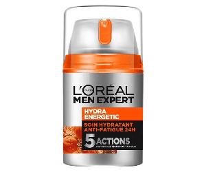 L'Oréal Men Expert Skincare Hydra Energetic Tratamiento Hidratante Antifatiga 5 acciones 50ml