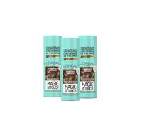 L'Oréal pack 3 Paris Spray Retoca Raíces Instantáneo, Para Hombre y Mujer