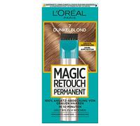 L'Oréal Paris - 100% cobertura de raíces para cubrir canas, color permanente, corrector de pelo de larga duración, fácil aplicación, Magic Retouch Permanente, n.º 7, rubio oscuro, 1 unidad