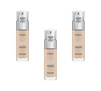 L'Oréal Paris Accord Parfait Base de Maquillaje 1.R Ivoire Rosé, Juego de 3 (3 x 30 ml)