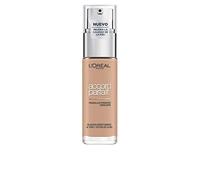 L'Oréal Paris Accord Parfait, Base de maquillaje acabado natural con ácido hialurónico, tono piel medio 4N, 30 ml
