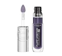 L'Oreal Paris, Aceite Labial Voluminizador Plump Ambition, Labios Suaves y Brillantes, Efecto Relleno y Color Personalizado, Hidratación 24H con Ácido Hialurónico, Tono 116 BERRY NOIR, 5ml