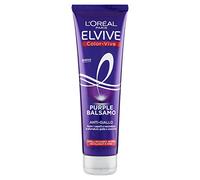 L'Oréal Paris Acondicionador antiamarillo Color Vive Purple, Acondicionador antiamarillento para cabello aclarado, rubio, Decoloreado y gris, 150 ml