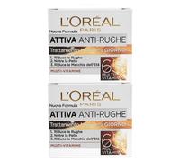 L'Oréal Paris Age Perfect Anti-Arrugas 65+ Crema Facial de Día Nutritiva con Multi-Vitaminas para Pieles Maduras - 2 Tarros de 50ml