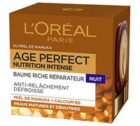 L'Oréal Paris - Age Perfect - Baume Riche Réparateur Nuit - Pour Peaux Matures Dénutries - Nutrition Intense - 50 ml
