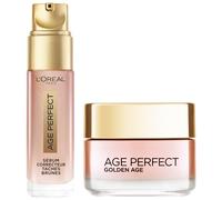 L'Oréal Paris Age Perfect Golden Age Crema de día Rosé Re-Fortifiant 50 ml + corrector de suero de manchas marrones 30 ml