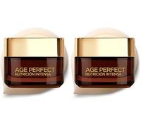 L'Oreal Paris Age Perfect Nutrición Intensa Crema Rica Reparadora Día Pieles Maduras y Desnutridas - 50 ml (Paquete de 2)